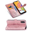 Кожаный чехол (книжка) Art Case с визитницей для Xiaomi Redmi 9A Розовый (7341)