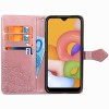 Кожаный чехол (книжка) Art Case с визитницей для Xiaomi Redmi 9A Розовый (7341)