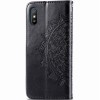 Кожаный чехол (книжка) Art Case с визитницей для Xiaomi Redmi 9A Черный (7344)