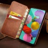 Кожаный чехол книжка GETMAN Cubic (PU) для Xiaomi Redmi 9A Коричневый (7346)