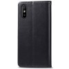 Кожаный чехол книжка GETMAN Gallant (PU) для Xiaomi Redmi 9A Черный (7352)