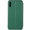 Кожаный чехол (книжка) Classy для Xiaomi Redmi 9A Зелёный (7363)