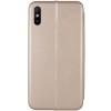 Кожаный чехол (книжка) Classy для Xiaomi Redmi 9A Золотой (7364)