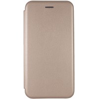 Кожаный чехол (книжка) Classy для Xiaomi Redmi 9C Золотой (7370)