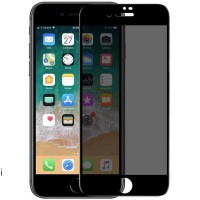Защитное стекло Privacy 5D (full glue) (тех.пак) для Apple iPhone 7 / 8 / SE (2020) (4.7'') Чорний (16770)
