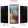 Защитное стекло Privacy 5D (full glue) (тех.пак) для Samsung Galaxy A41 Чорний (13591)