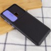 Чехол Camshield Black TPU со шторкой защищающей камеру для Samsung Galaxy A21s Чорний (7412)