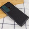 Чехол Camshield Black TPU со шторкой защищающей камеру для Samsung Galaxy A21s Черный (18283)