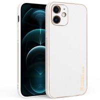 Кожаный чехол Xshield для Apple iPhone 11 (6.1'') Белый (30561)