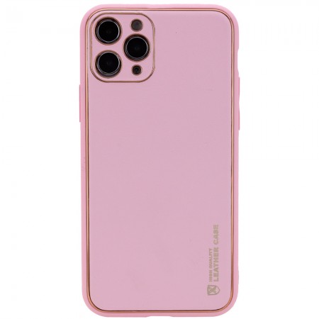 Кожаный чехол Xshield для Apple iPhone 11 Pro (5.8'') Розовый (7415)