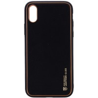 Кожаный чехол Xshield для Apple iPhone XR (6.1'') Чорний (7426)