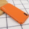 Кожаный чехол Xshield для Apple iPhone X / XS (5.8'') Оранжевый (7421)