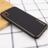 Кожаный чехол Xshield для Apple iPhone X / XS (5.8'') Чорний (7423)