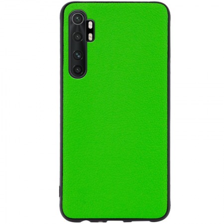 Кожаная накладка Epic Vivi series для Xiaomi Mi Note 10 Lite Зелёный (7459)
