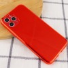 Матовый полупрозрачный TPU чехол с защитой камеры для Apple iPhone 11 Pro Max (6.5'') Червоний (7489)