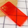 Матовый полупрозрачный TPU чехол с защитой камеры для Apple iPhone 11 Pro Max (6.5'') Красный (7489)