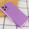 Матовый полупрозрачный TPU чехол с защитой камеры для Apple iPhone 11 Pro Max (6.5'') Сиреневый (7491)