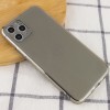 Матовый полупрозрачный TPU чехол с защитой камеры для Apple iPhone 11 Pro Max (6.5'') Черный (7492)