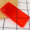 Матовый полупрозрачный TPU чехол с защитой камеры для Apple iPhone XS Max (6.5'') Червоний (7504)
