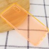 Матовый полупрозрачный TPU чехол с защитой камеры для Apple iPhone XS Max (6.5'') Оранжевый (7505)