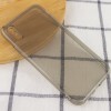 Матовый полупрозрачный TPU чехол с защитой камеры для Apple iPhone XS Max (6.5'') Черный (21175)