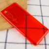 Матовый полупрозрачный TPU чехол с защитой камеры для Xiaomi Mi 10 / Mi 10 Pro Червоний (7509)
