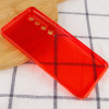 Матовый полупрозрачный TPU чехол с защитой камеры для Xiaomi Mi 10 / Mi 10 Pro Червоний (7509)