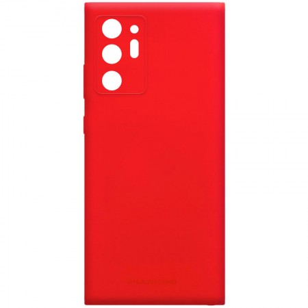 TPU чехол Molan Cano Smooth для Samsung Galaxy Note 20 Ultra Червоний (7526)