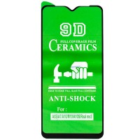 Защитная пленка Ceramics 9D (без упак.) для Samsung Galaxy A10 / A10s / M10 Черный (16777)