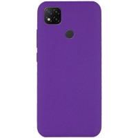 Чехол Silicone Cover Full without Logo (A) для Xiaomi Redmi 9C Фіолетовий (7571)