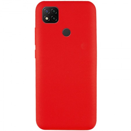 Чехол Silicone Cover Full without Logo (A) для Xiaomi Redmi 9C Червоний (7568)