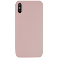 Чехол Silicone Cover Full without Logo (A) для Xiaomi Redmi 9A Розовый (7558)