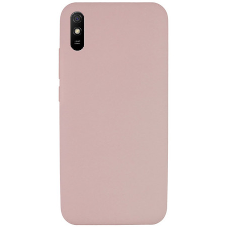 Чехол Silicone Cover Full without Logo (A) для Xiaomi Redmi 9A Рожевий (7558)