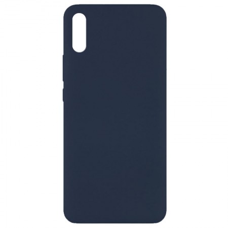 Чехол Silicone Cover Full without Logo (A) для Xiaomi Redmi 9A Синій (7564)