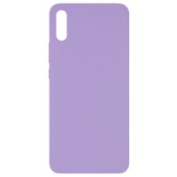 Чехол Silicone Cover Full without Logo (A) для Xiaomi Redmi 9A Сиреневый (7565)