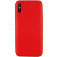 Чехол Silicone Cover Full without Logo (A) для Xiaomi Redmi 9A Красный (7556)