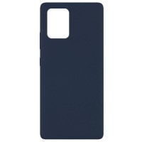 Чехол Silicone Cover Full without Logo (A) для Samsung Galaxy S10 Lite Синій (7592)