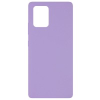 Чехол Silicone Cover Full without Logo (A) для Samsung Galaxy S10 Lite Сиреневый (7593)