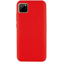 Чехол Silicone Cover Full without Logo (A) для Realme C11 Красный (7576)