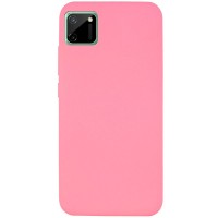 Чехол Silicone Cover Full without Logo (A) для Realme C11 Розовый (7577)
