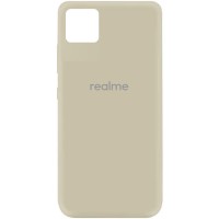 Чехол Silicone Cover My Color Full Protective (A) для Realme C11 Белый (7602)