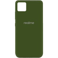 Чехол Silicone Cover My Color Full Protective (A) для Realme C11 Зелений (16235)