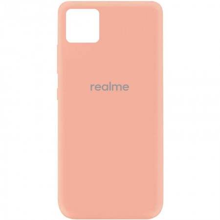 Чехол Silicone Cover My Color Full Protective (A) для Realme C11 Рожевий (16237)