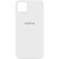 Чехол Silicone Cover My Color Full Protective (A) для Realme C11 Белый (7603)