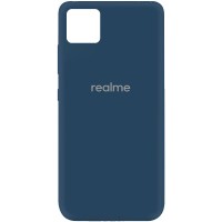 Чехол Silicone Cover My Color Full Protective (A) для Realme C11 Синій (7616)