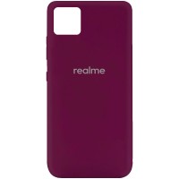 Чехол Silicone Cover My Color Full Protective (A) для Realme C11 Червоний (7604)