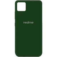 Чехол Silicone Cover My Color Full Protective (A) для Realme C11 Зелений (7606)