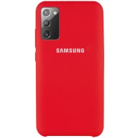 Чехол Silicone Cover (AAA) для Samsung Galaxy Note 20 Червоний (7624)