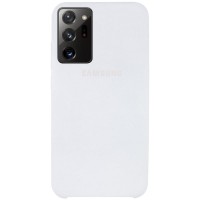 Чехол Silicone Cover (AAA) для Samsung Galaxy Note 20 Ultra Білий (7633)