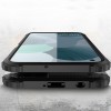 Бронированный противоударный TPU+PC чехол Immortal для Huawei P40 Lite Серый (12587)
